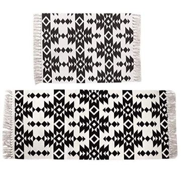 Stylish HEBE Cotton Rugs Set - Machine Washable & Durable