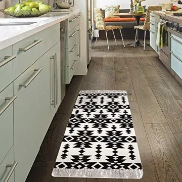 Stylish HEBE Cotton Rugs Set - Machine Washable & Durable
