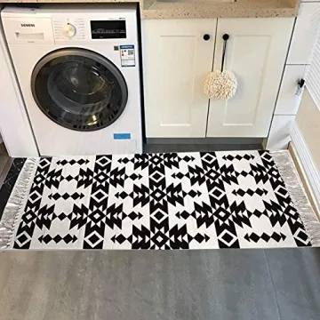 Stylish HEBE Cotton Rugs Set - Machine Washable & Durable