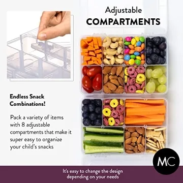 Versatile Mothercould Snack Boxes for Kids Traveling Snacks