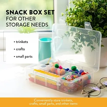 Versatile Mothercould Snack Boxes for Kids Traveling Snacks