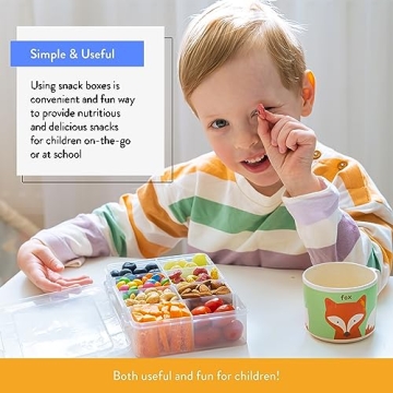Versatile Mothercould Snack Boxes for Kids Traveling Snacks