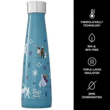 S'ip by S'well 15oz Frozen Adventure Water Bottle