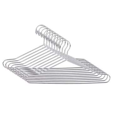 JANOU Miniature Wire Clothes Stand for Dollhouses 10pcs