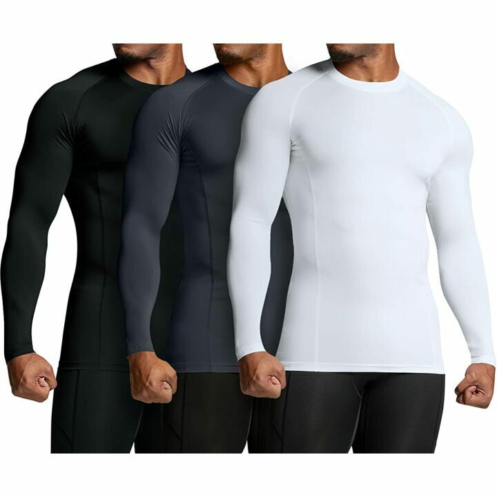 ATHLIO UPF 50+ Long Sleeve Compression Shirts