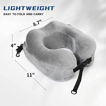 Cuddool Hoodie Travel Pillow for Ultimate Comfort