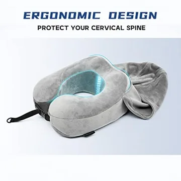 Cuddool Hoodie Travel Pillow for Ultimate Comfort