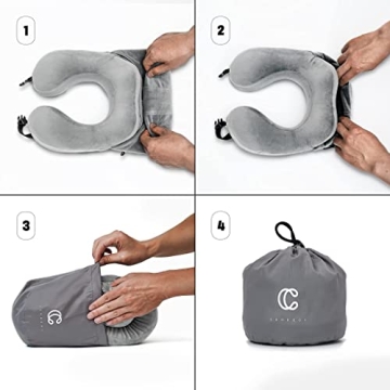 Cuddool Hoodie Travel Pillow for Ultimate Comfort