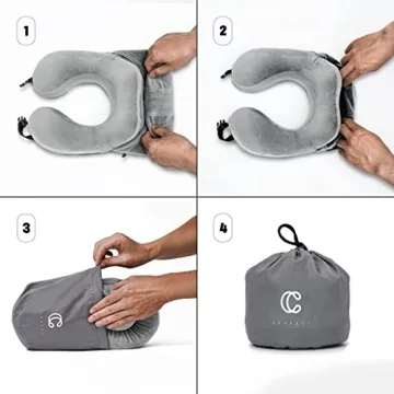 Cuddool Hoodie Travel Pillow for Ultimate Comfort