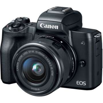 Canon EOS M50 Bundle with Lenses - Perfect for Beginners