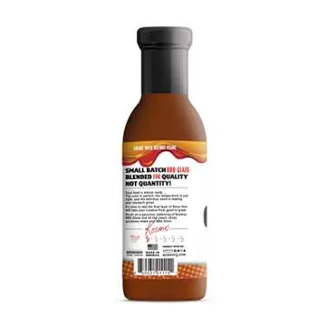 Kosmos Q Maple Bourbon BBQ Glaze - 15.5 Oz Bottle for Sticky & Flavorful Barbecue - Thick BBQ Glaze ...
