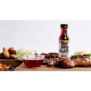 Kosmos Q Maple Bourbon BBQ Glaze - Sticky & Flavorful
