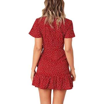 Relipop Women's Print, Red, Small