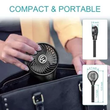 Auto Oscillating Stroller Fan for All Occasions