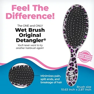 Wet Brush Original Detangler in Pink Leopard for Everyone