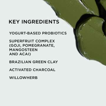 IMAGE Skincare, I MASK Purifying Probiotic Mask, Clay and Charcoal Facial Mask, Refine, Balance and Remove Impurities, 2 oz