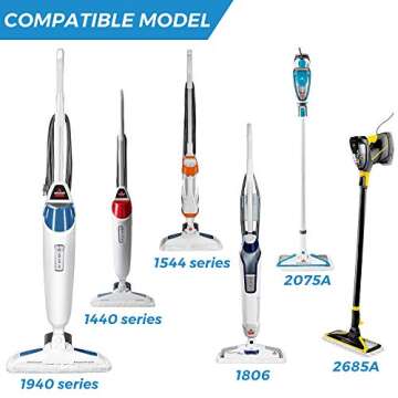 Flammi Steam Mop Replacement Pads for Bissell Powerfresh 1940 1806 1440 1544 2685A 2075A 19402 19404...