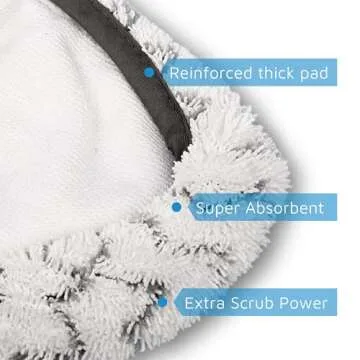 Flammi Steam Mop Replacement Pads for Bissell Powerfresh