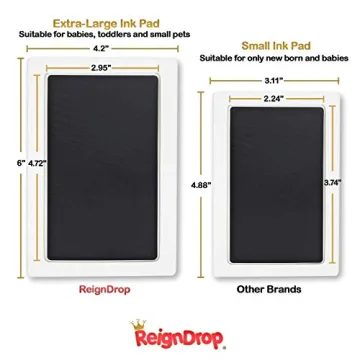 Inkless Clean Touch Ink Pad Kit for Baby & Pet Prints