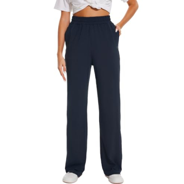 HOdo Women's Tall Yoga Sweatpants - Quick Dry Long Joggers with Pockets
