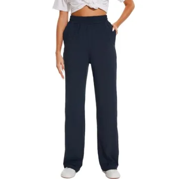 HOdo Women's Tall Yoga Sweatpants - Quick Dry Long Joggers with Pockets
