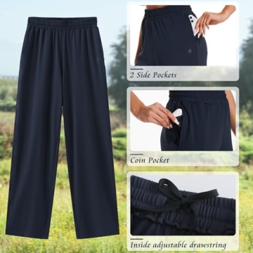 Comfortable Women's Tall Yoga Sweatpants with Pockets