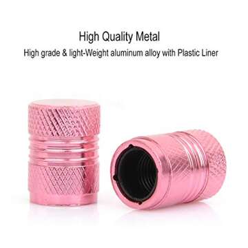 MonboAuto Tire Air Valve Stem Caps for All Vehicles