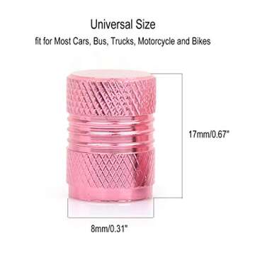 MonboAuto Tire Air Valve Stem Caps for All Vehicles