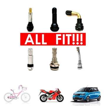 MonboAuto Tire Air Valve Stem Caps for All Vehicles