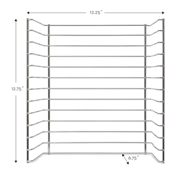 Melissa & Doug Multi-Fit Puzzle Rack - 12 Slot Organizer