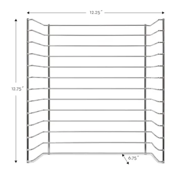 Melissa & Doug Multi-Fit Puzzle Rack - 12 Slot Organizer