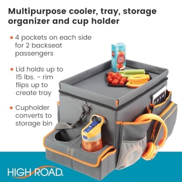 High Road CarHop Car Seat Organizer with Cooler