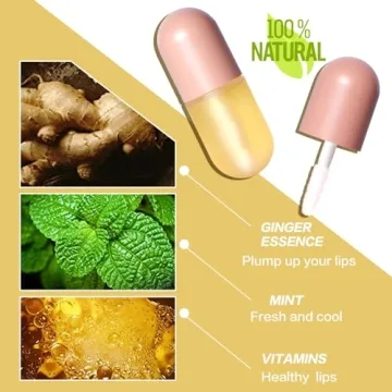 KISSIO Natural Lip Plumper for Fuller Lips & Hydration