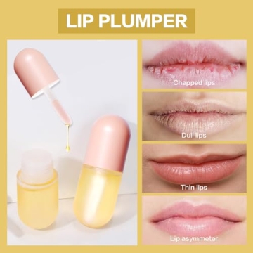 KISSIO Natural Lip Plumper for Fuller Lips & Hydration