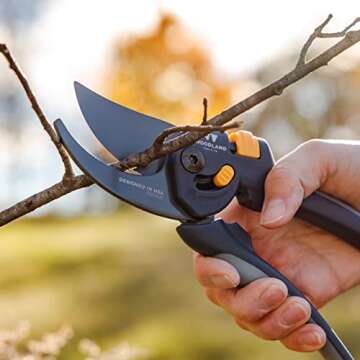 Woodland Tools Co. Bypass Pruning Shears for Gardening