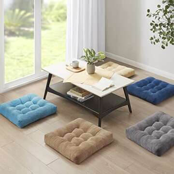 Meditation Floor Pillow for Cozy Home Relaxation