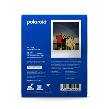 Polaroid Color 600 Film Triple Pack with 24 Photos