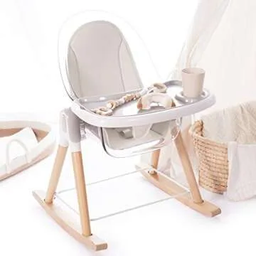 7-in-1 Convertible Wooden High Chair for Kids