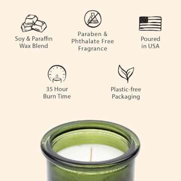 Northern Lights Candles - Spirit Jar Candles - Absinthe & Black Fig - 52603