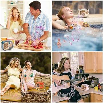 Aresrora Retro Bluetooth Speaker - Vintage Wireless Speaker for Any Occasion