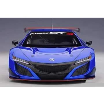 AUTOART Honda NSX GT3 2018 Blue 1:18 Diecast Model