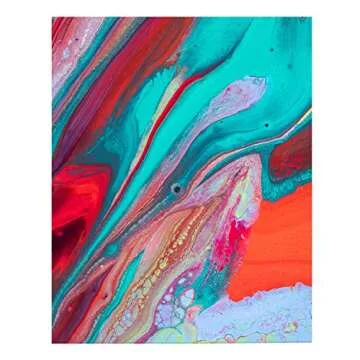 PHOENIX Gesso Boards for Painting - 11x14 Inch / 4 Pack - Coarse Surface 3/4 Inch Cradled Wood Panels for Oil & Acrylic Paints, Crafts & Pouring Art