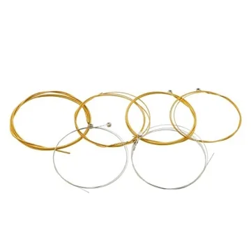 Premium Acoustic Guitar Strings Set - Nickel Alloy, 6 Strings for Tremendous Sound Quality