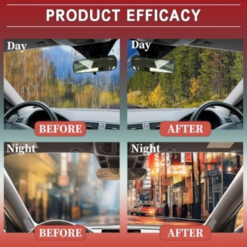 2-Pack Automotive Oil Film Cleaning Brush – Clear Glass