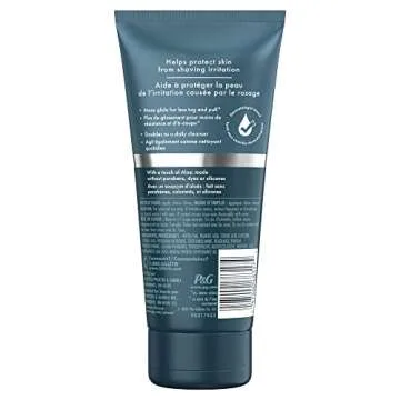 Gillette Intimate 2 in 1 Pubic Shave Cream + Cleanser - Gentle Formula with Aloe