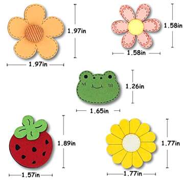 Hair Pad for Toddler Girls and Women - 5 Pcs Cute Baby Hair Clips for Fine Hair by ADLSTIGH (PAD10)