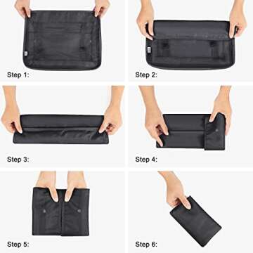 Packing Cubes for Travel - Mossio 9 Piece Set