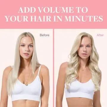 GOO GOO Real Human Hair Clip in Extensions - 24 inch Grey