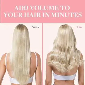 GOO GOO Real Human Hair Clip in Extensions - 24 inch Grey