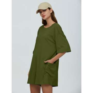 DEEP SELF Women’s Oversized Casual Summer Romper